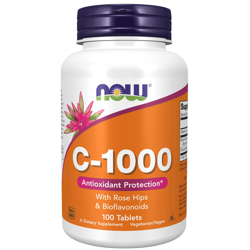    NOW C-1000 with Rose Hips & Bioflavonoids, 100 .   -     -,    