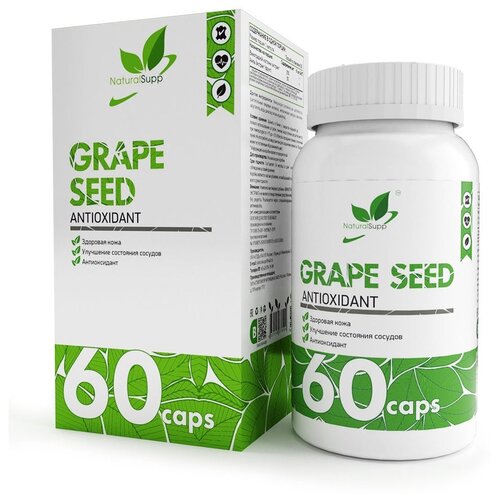    NaturalSupp Grape Seed, 100 , 60 .   -     -,    