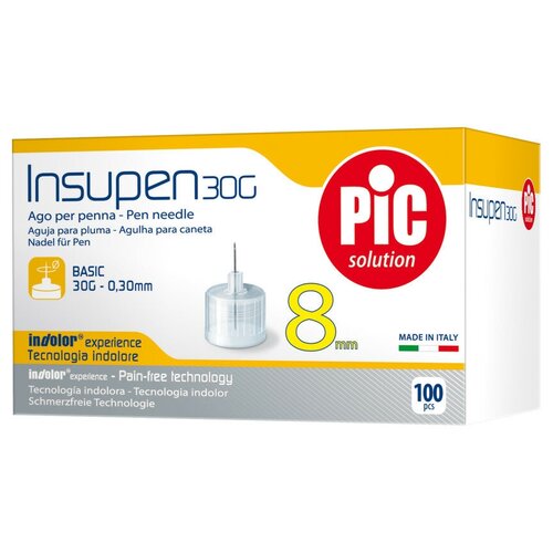     - Pic solution insupen, 8  x 0.3 , : 30G, 100 .   -     -,    