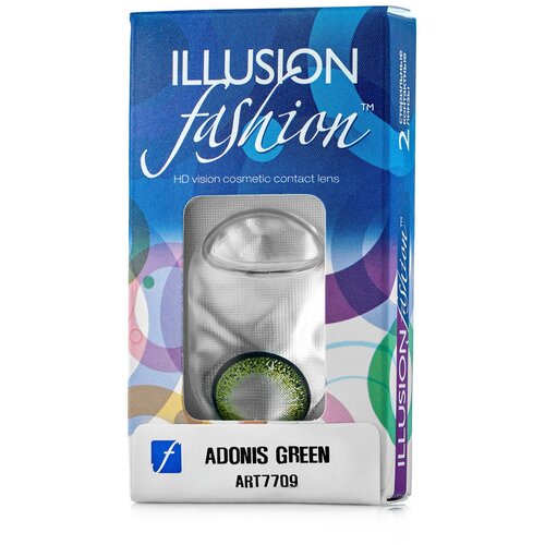     ILLUSION Fashion Adonis, 2 ., R 8,6, D 0, green   -     -,    