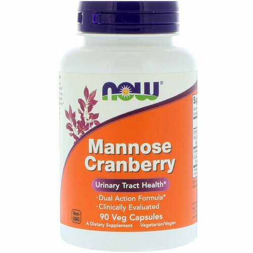    NOW Mannose Cranberry, D- 450  +  250  - 90    -     -,    