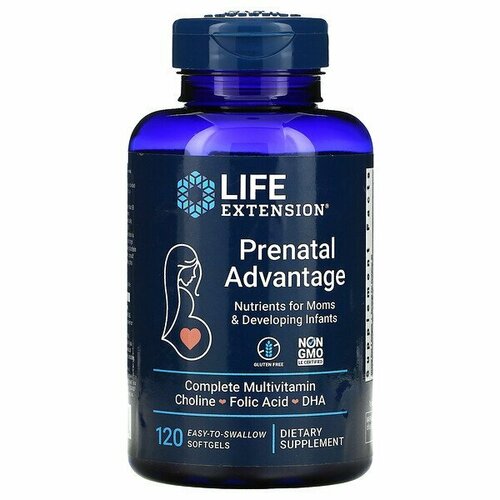   Life Extension Life Extention Prenatal Advantage (  ) 120      -     -,    