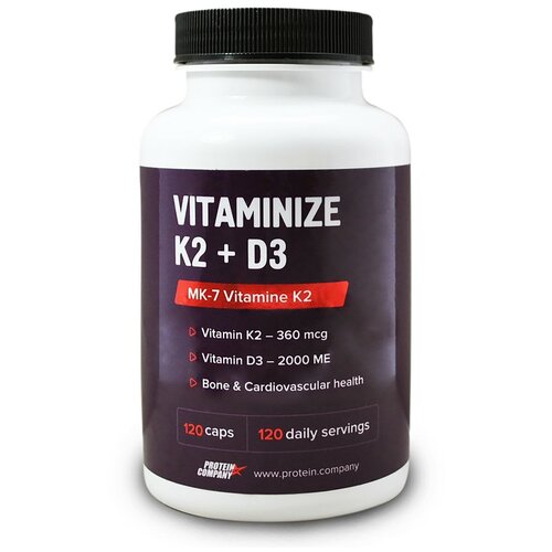    PROTEIN.COMPANY Vitaminize K2 + D3  , 90 , 250 , 120 .   -     -,    