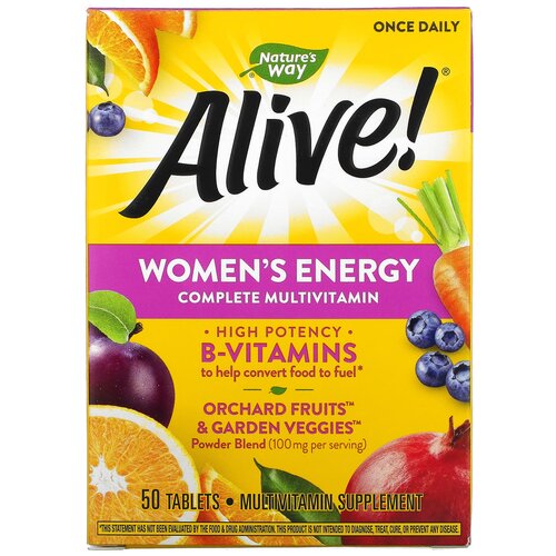    Nature's Way Alive! Women's Energy , 150 , 150 , 50 .   -     -,    