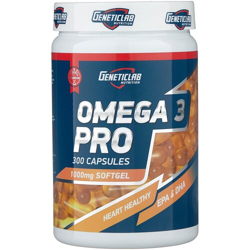   Geneticlab Nutrition Omega 3 Pro 1000 mg (300 .), 408 , 300 .   -     -,    