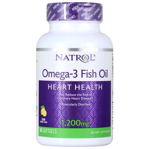   Omega-3 Fish Oil ., 1200 , 140 , 60 .,    -     -,    