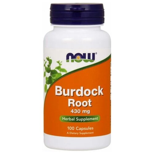    NOW Burdock Root, 100 .   -     -,    