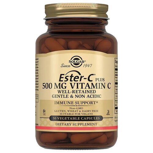   Solgar Ester-C Plus Vitamin C . ., 500 , 100 , 50 .,    -     -,    