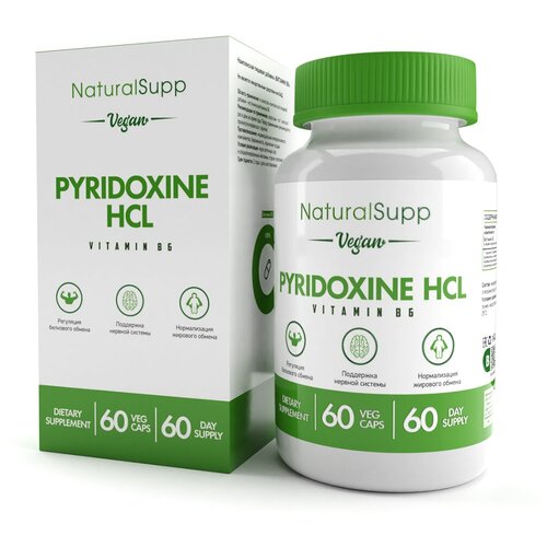    6   NATURALSUPP Vegan Pyridoxine B6 (60 )   -     -,    