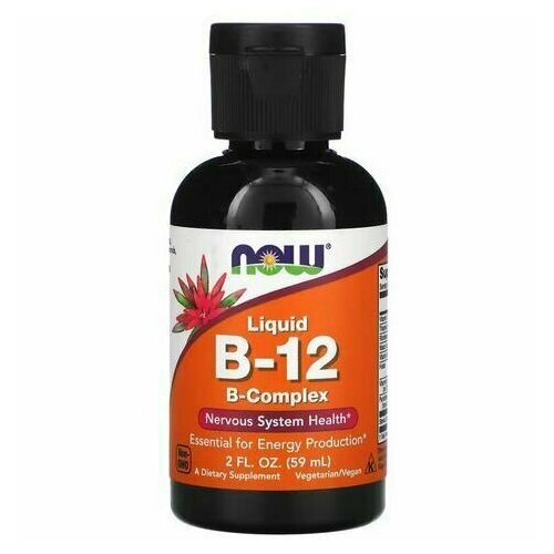    B12 NOW B-12 Liquid B-Complex 2 OZ /  -12  - 59    -     -,    