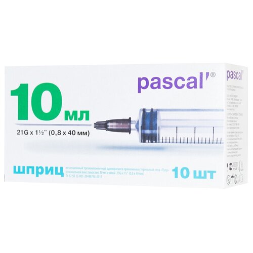    Pascal' , 40  x 0.8 , : 21G, 10 , 10 .   -     -,    