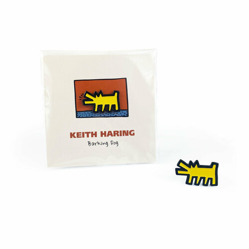     / Little Pins / Keith Haring - Barking Dog /  /    -     -,    