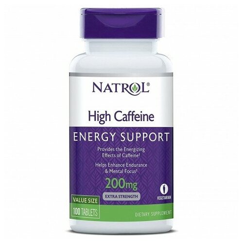    Natrol High Caffeine 200 mg, 200 , 100 .   -     -,    