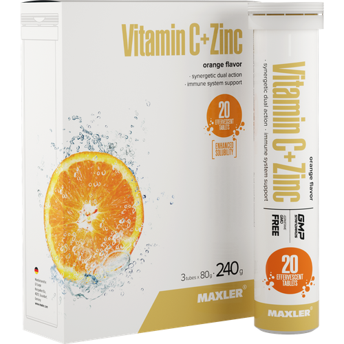   MAXLER Vitamin C + Zinc . ., 240 , 20 ., 3 .,    -     -,    