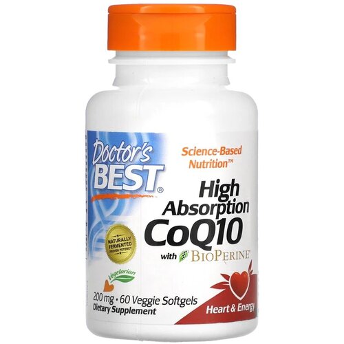    Q10       200 , High Absorption CoQ10 with BioPerine 200 mg, Doctor's Best, 60     -     -,    