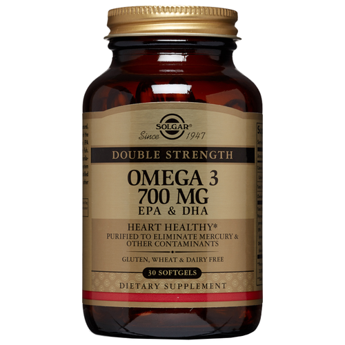   Solgar Double Strength Omega 3 EPA & DHA ., 700 , 300 , 30 .   -     -,    