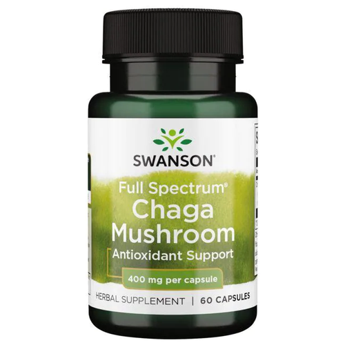   Swanson Full Spectrum Chaga Mushroom (   ) 400  60    -     -,    