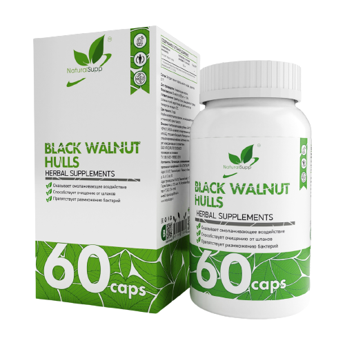    NaturalSupp Black Walnut Hulls, 0.5 , 60 .   -     -,    