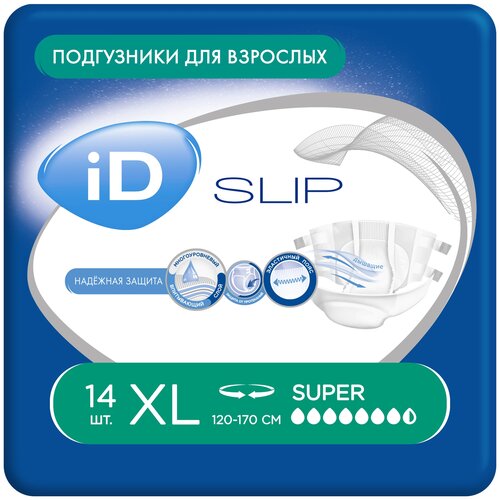      iD Slip Super, XL, 7.5 , 120-170 , 1 .  14 .   -     -,    