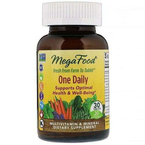   MegaFood One Daily 30 Tablets   -     -,    