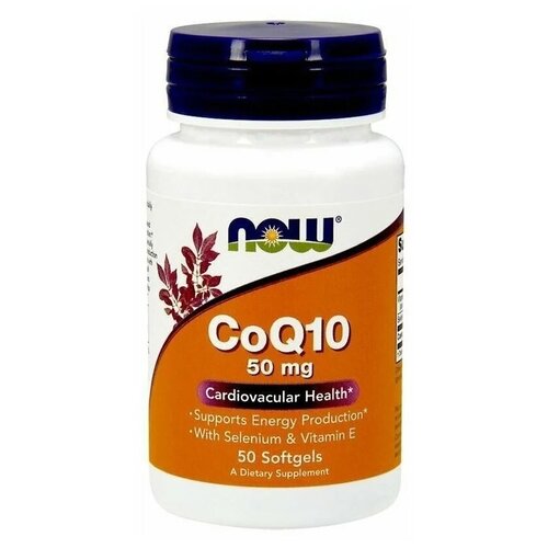    NOW CoQ10 with Selenium and Vitamin E, 50 , 50 , 50 .   -     -,    