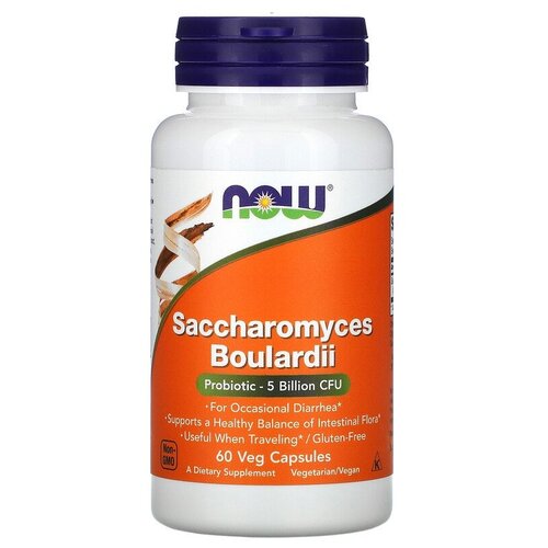    NOW Saccharomyces Boulardii, 80 , 100 , 60 .   -     -,    