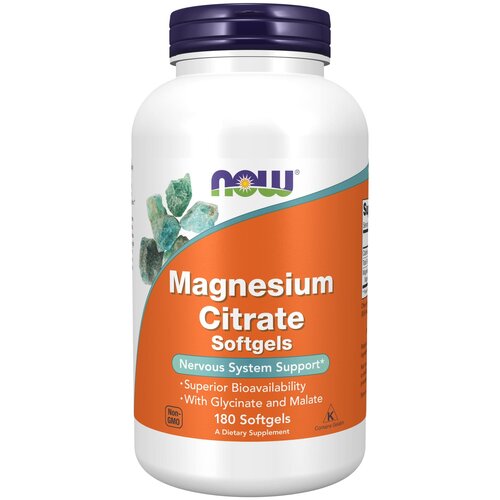    NOW Magnesium Citrate, 400 , 400 , 180 .   -     -,    