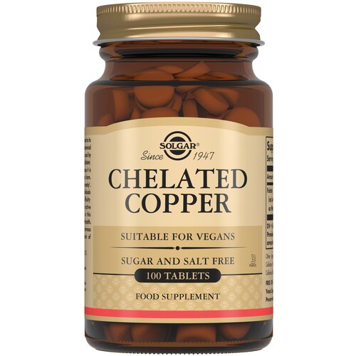   Solgar Chelated Copper ., 230 , 100 .   -     -,    