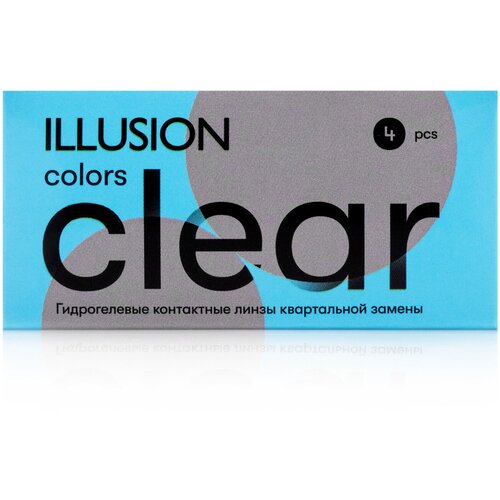     ILLUSION Colors Clear, 4 ., R 8,6, D -1,75   -     -,    