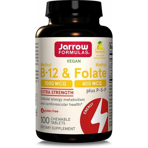    Jarrow Formulas Methyl B-12 & Methyl Folate 1000 /400 , 100 .   -     -,    