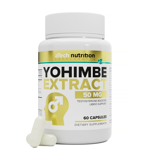    aTech Nutrition Yohimbe Extract, 50 , 60 .   -     -,    