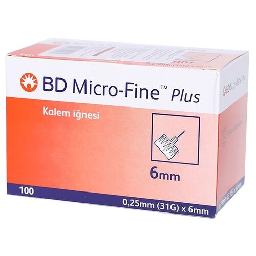     - BD Micro-Fine Plus, 6  x 0.25 , : 31G, 100 .   -     -,    