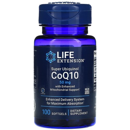    Life Extension Super Ubiquinol CoQ10 with Enhanced Mitochondrial Support, 80 , 50 , 100 .   -     -,    