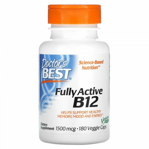   Doctor`s Best Fully Active B-12 1500  (  B12) 180   (Doctor's Best)   -     -,    