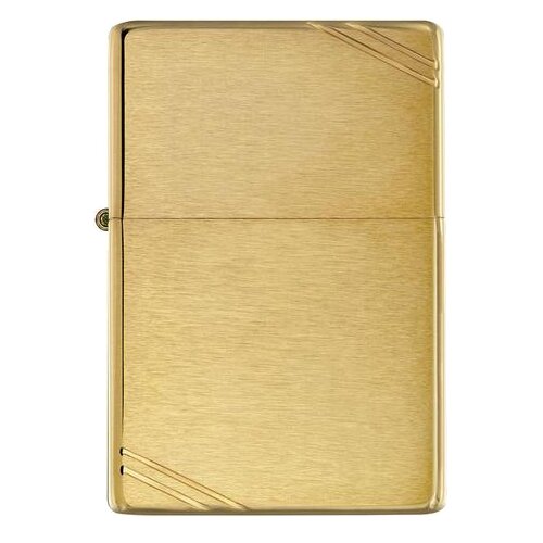   Zippo Vintage   Slashes Brushed Brass 1 . 1 . 57    -     -,    