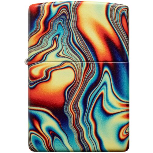       ZIPPO Classic 48612 Colorful Swirl   Glow In The Dark Green -     -     -,    