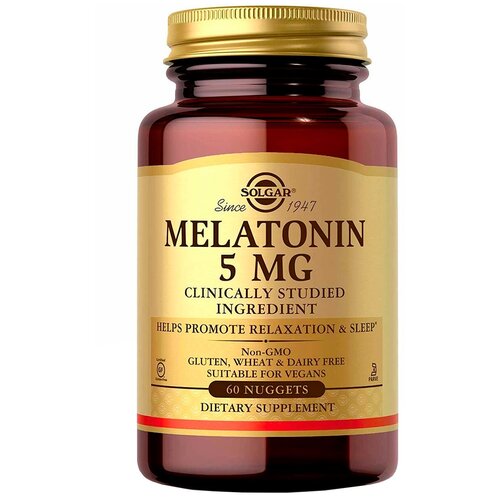    SOLGAR Melatonin 5 , 180 , 5 , 60 .   -     -,    