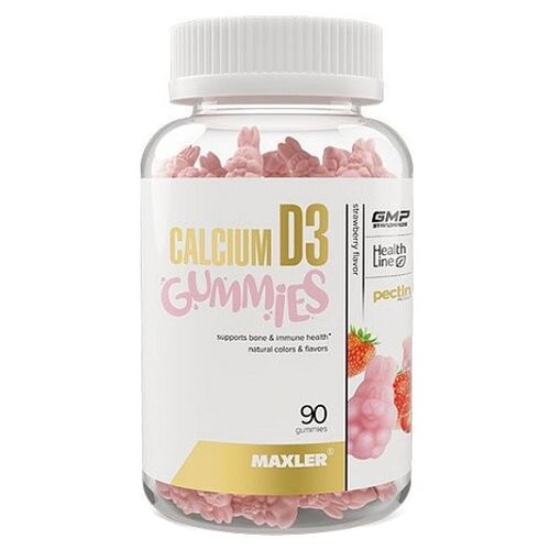   MAXLER Calcium D3 Gummies . , 180 , 90 .,    -     -,    