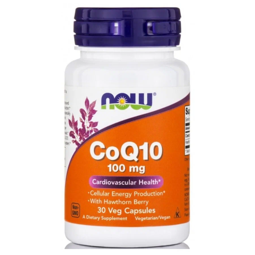    NOW CoQ10 with Hawthorn berry, 40 , 100 , 30 .   -     -,    