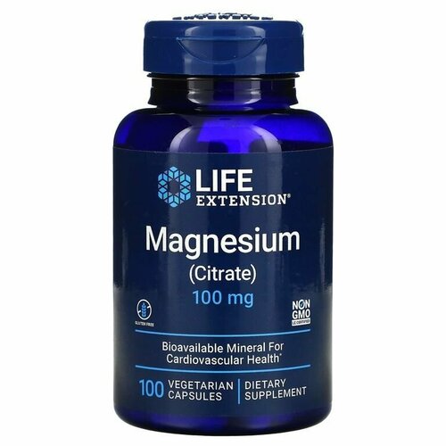   , Life Extension Magnesium Citrate 100  100    -     -,    