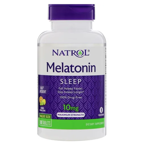   Melatonin Fast Dissolve ., 10 , 100 .,    -     -,    