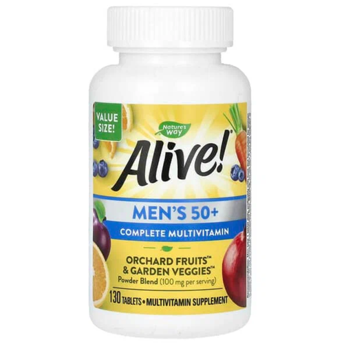   Nature's Way Alive! Mens Energy Complete Multivitamin (  ) 130  (Nature's Way)   -     -,    