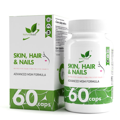    NaturalSupp Skin, Hair, Nails, 100 , 60 .   -     -,    