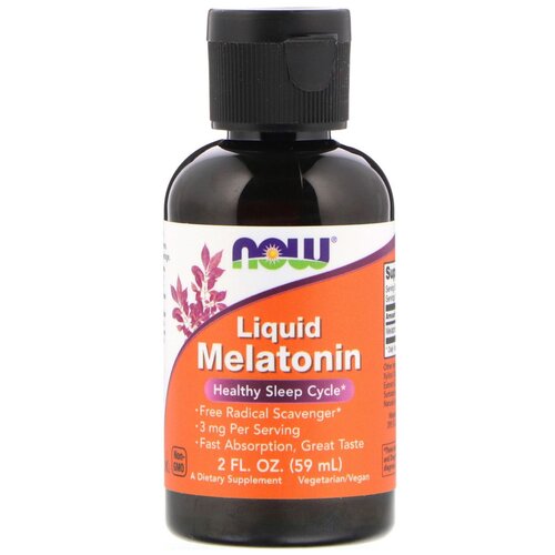    NOW Liquid Melatonin, 59 , 3    -     -,    