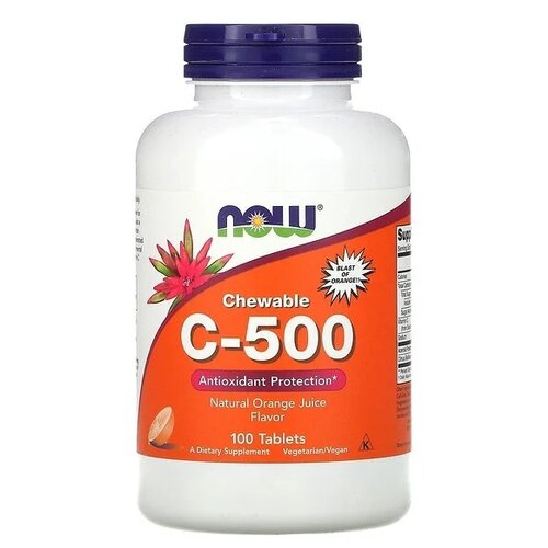    NOW Chewable C-500, 100 .   -     -,    