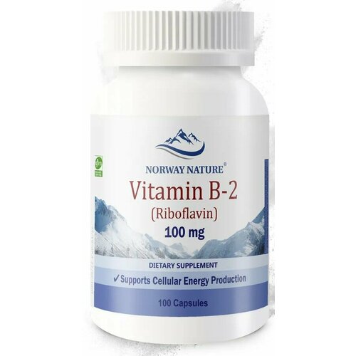   Norway Nature Vitamin B-2 Riboflavin 100  ( -2 ) 100  (Norway Nature)   -     -,    