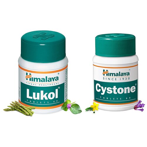    (Lukol) +  (Cystone)        , 60 . + 60 .   -     -,    