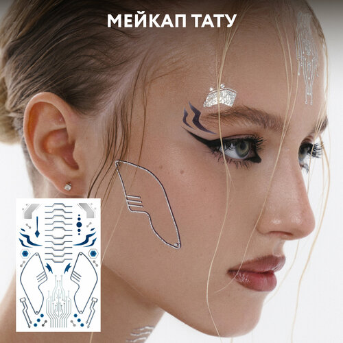   MIAMITATS     FACE TATTOOS Cyberpunk   -     -,    