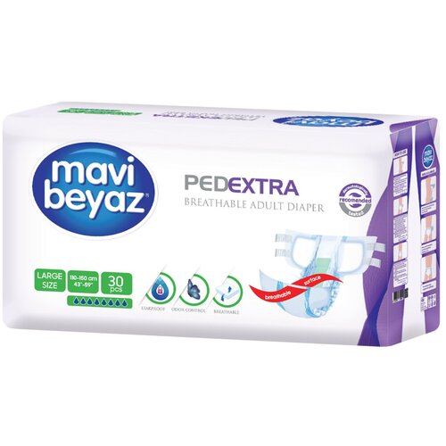   MAVI BEYAZ    - L 110-150/30.   -     -,    