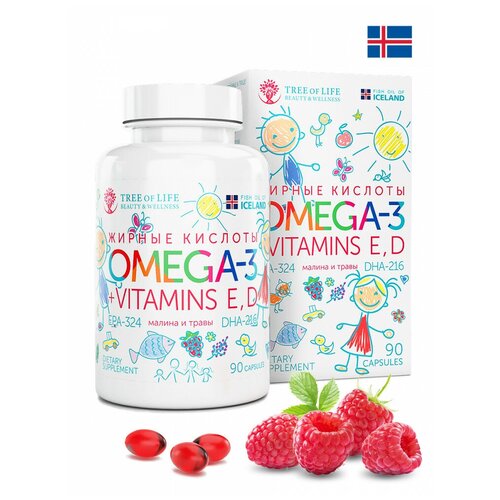   Omega 3 Kids 90  (Tree of Life)   -     -,    